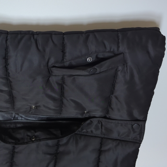 Target BNWT black puffer vest size 8 (no hood) - Picture 5 of 5